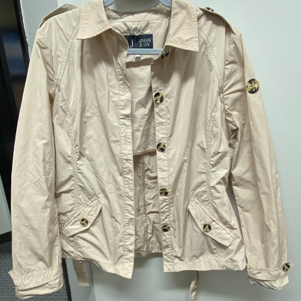 Armani Jeans Windbreaker Size 10
